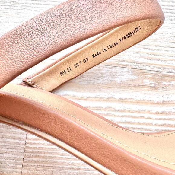 & Other Stories Tan Heeled Sandals - Picture 3 of 8